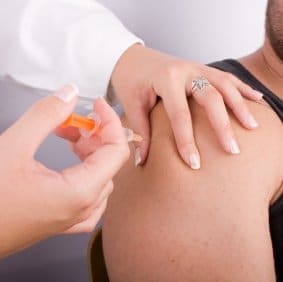 man injection